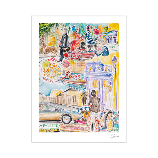 Collage of Paris